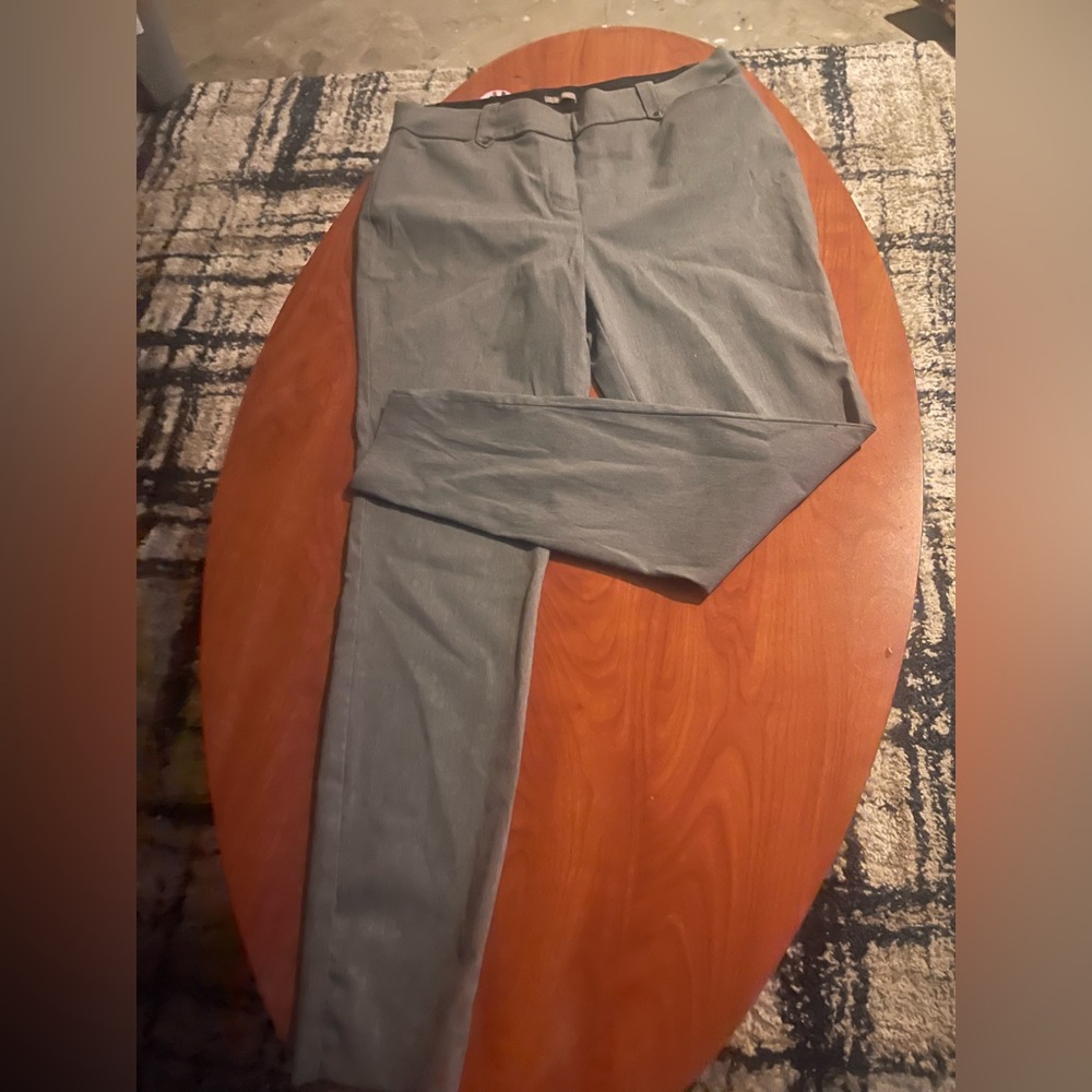 Maurices Black Dress Pants with Subtle Gray Lining